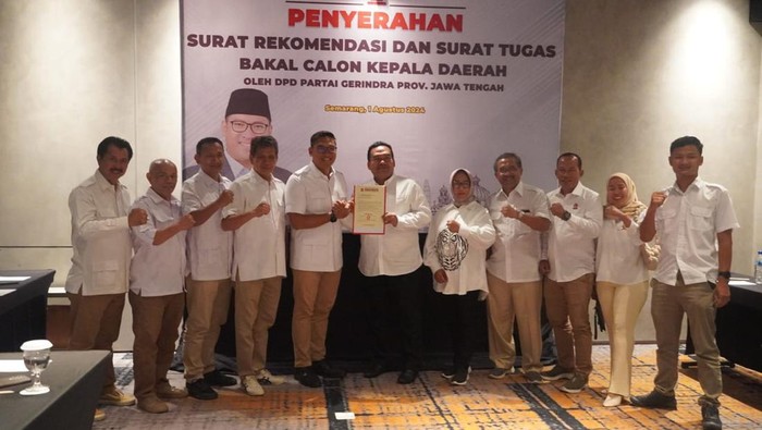 Gerindra Usung Pasangan Arief Rohman-Sri Setyorini di Pilkada Blora